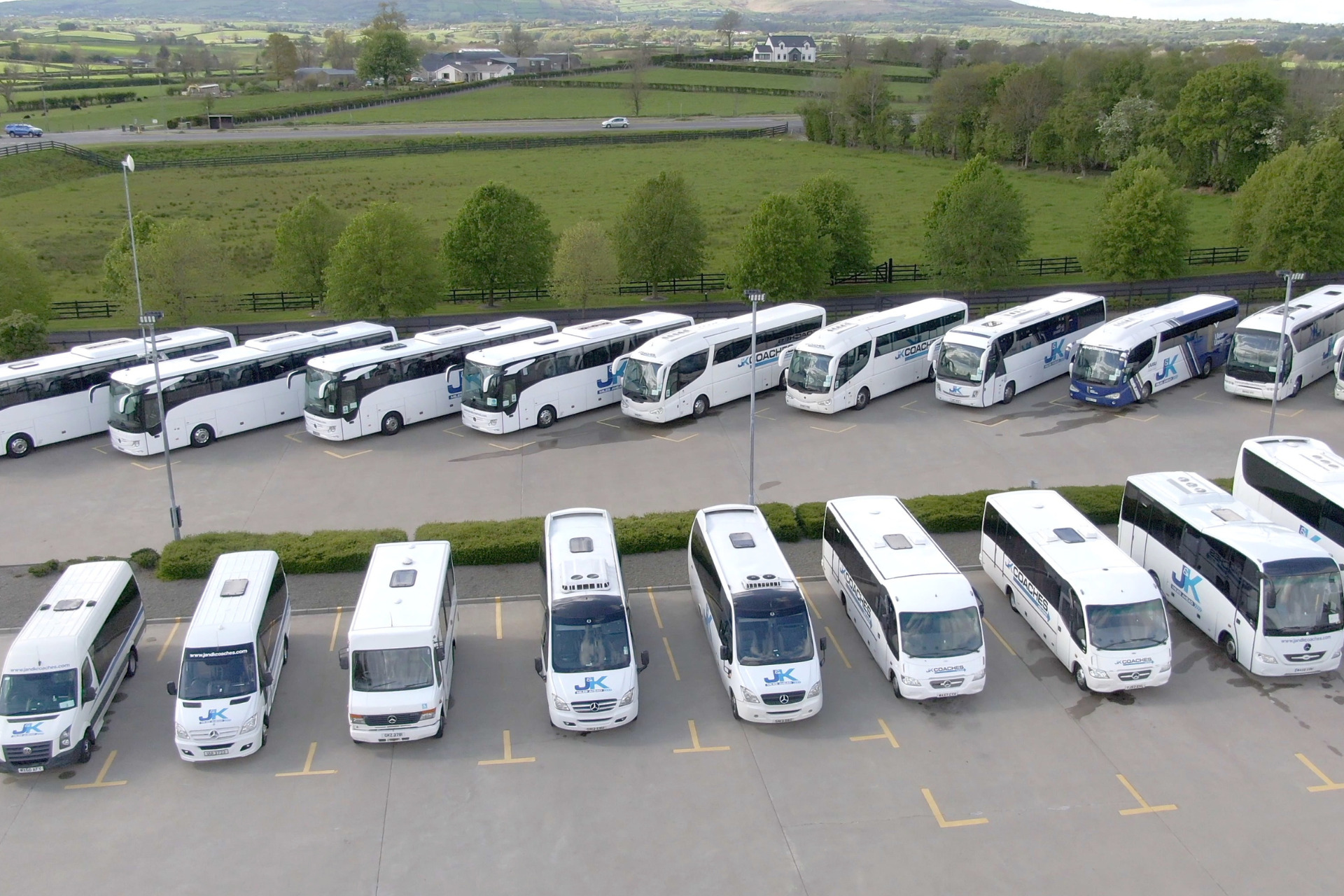 J&K Coaches Limited Fleet - Moneymore Depot, Northern Ireland