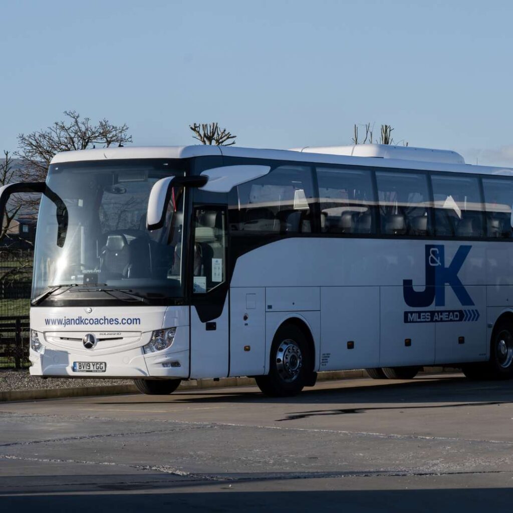 J&K Coaches Limited Mercedes Executive 53 Seater coach