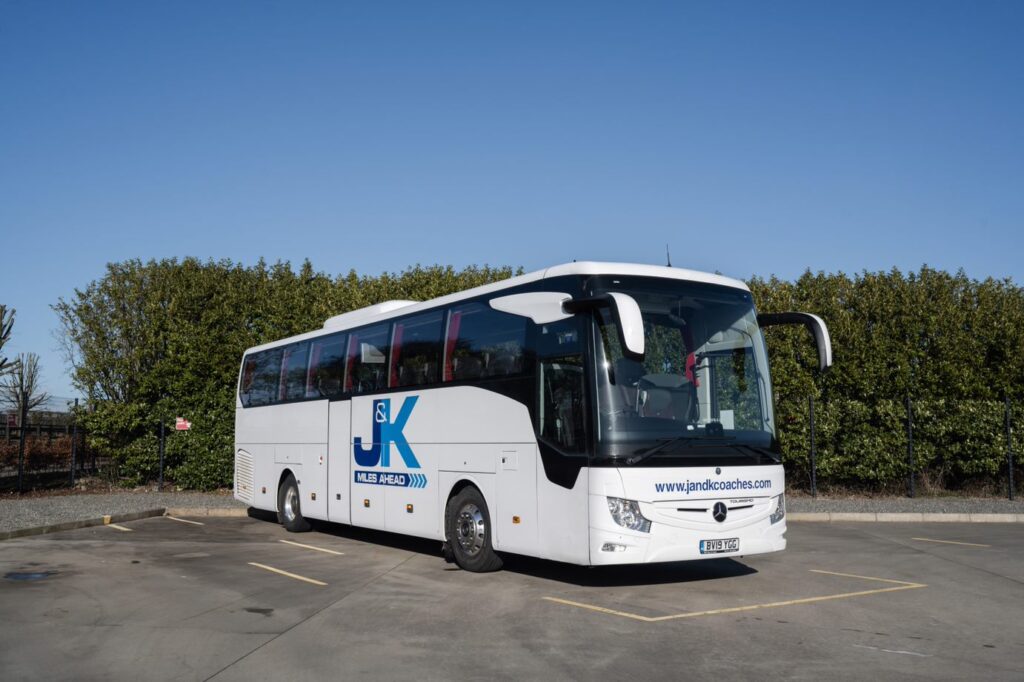 J&K Coaches Limited 53 Seater Executive Coach Exterior