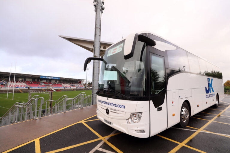 J&K Coaches Limited - official transport partner of Ulster Rugby