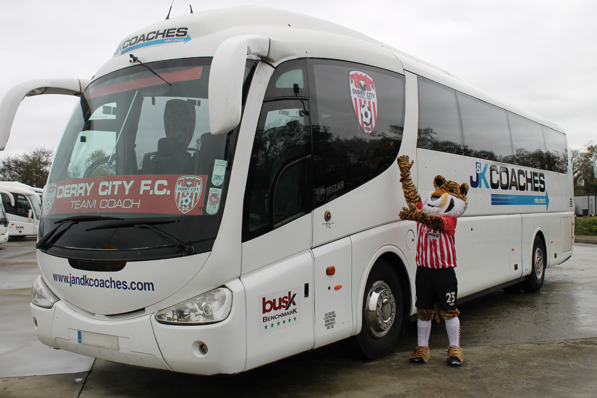 J&K Coaches Limited and Derry City Football Club Sponsorship