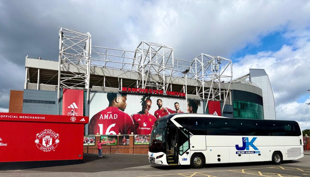 Sports coach hire London – reliable team and supporters transport with J&K Coaches